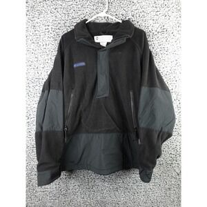 Columbia Sportswear Fleece Jacket Men's Sweater Black Full‎  Zip Front M